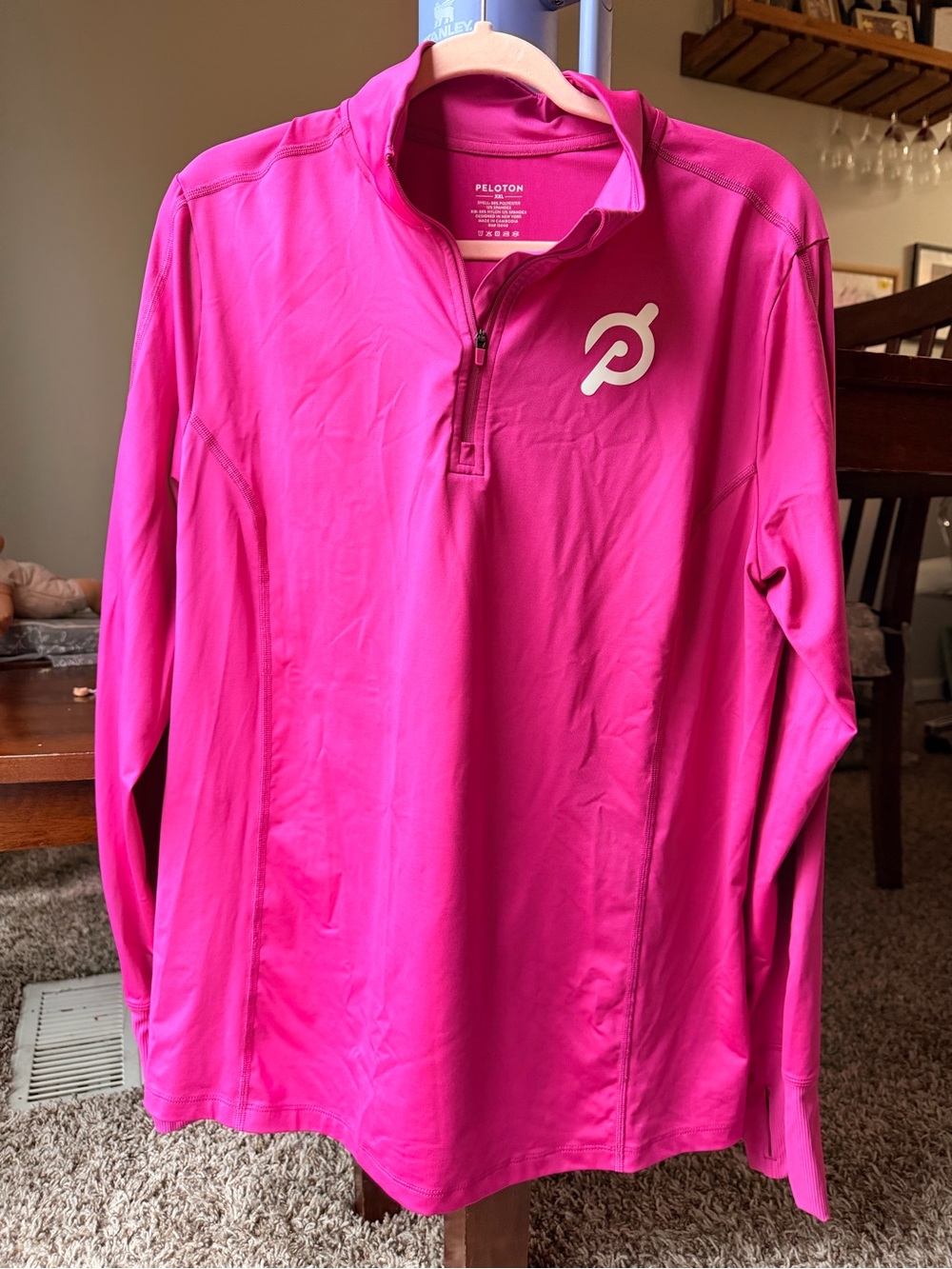 Peloton Warm Up Quarter-Zip Pullover XXL
